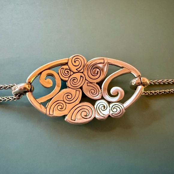 Brighton Mother Earth Silver Bracelet with Colorful Gemstones - Picture 5 of 6